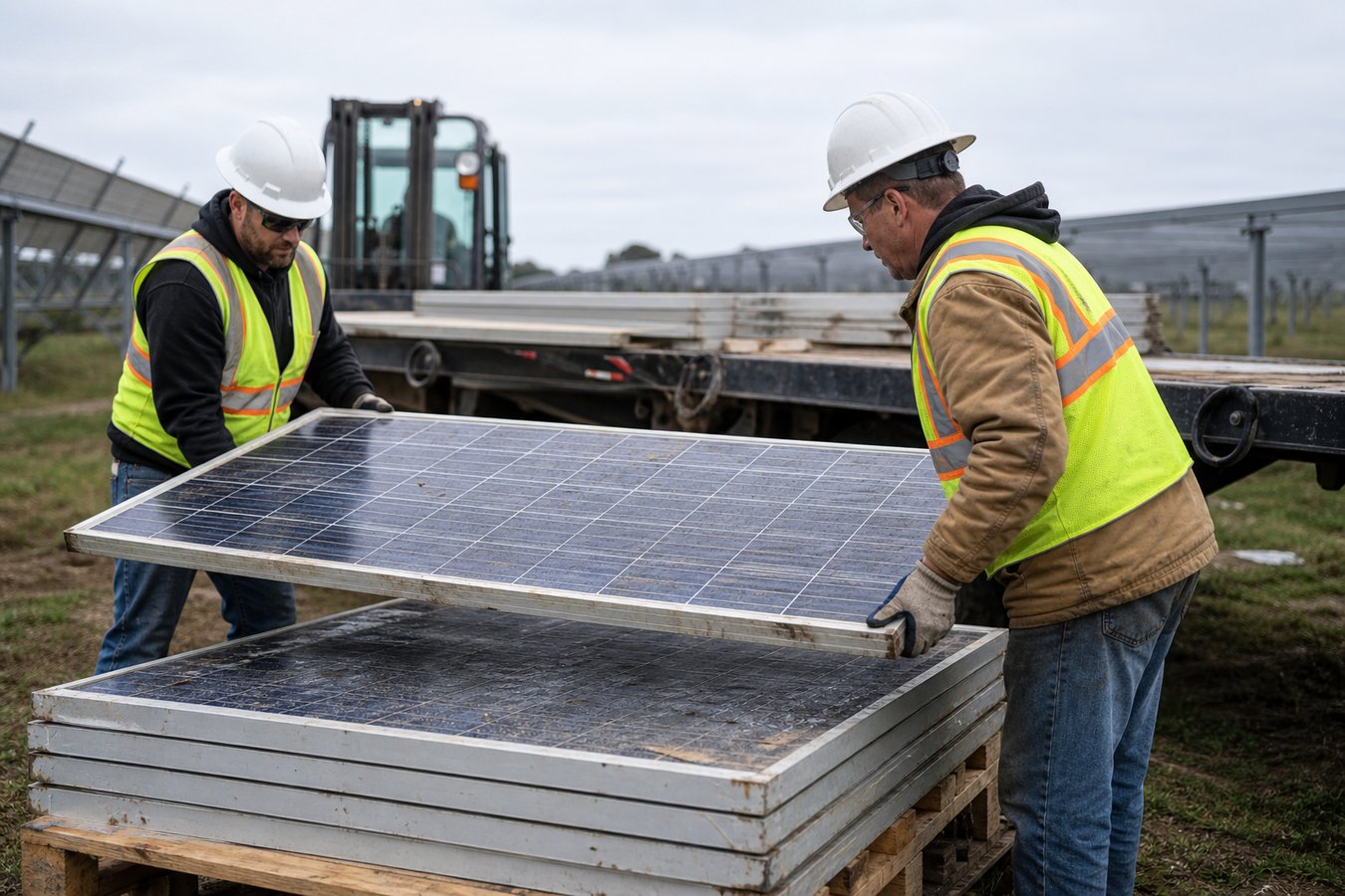 Solar panel decommissioning in Ohio